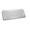 Tastatura fara fir  LOGITECH MX Keys Mini Premium typing, Metal plate, BT/2.4Gh, US Layout, Pale Grey
