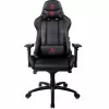 Fotoliu Gaming  AROZZI Verona Signature PU, Black /Red logo,  max weight up to 120-130kg / height 165-190cm, Recline 165°, 4D Armrests, Head and Lumber cushions, Metal Frame, Nylon wheelbase, Small casters, W-28.3kg