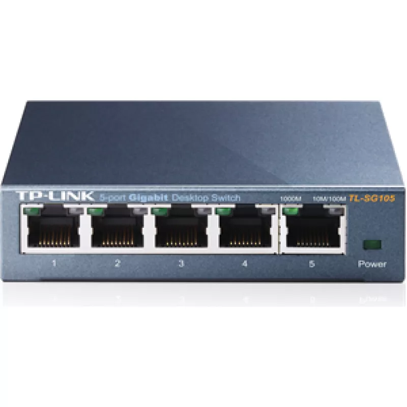 Comutator de retea TP-LINK TL-SG105E, 5UTP, 10,  100,  1000Mbps,  1U