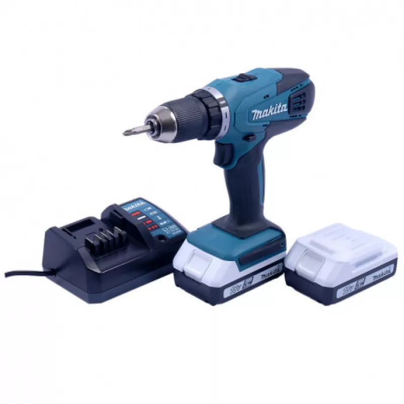 Шуруповерт аккумуляторный df457dwe. Makita df457dwe.