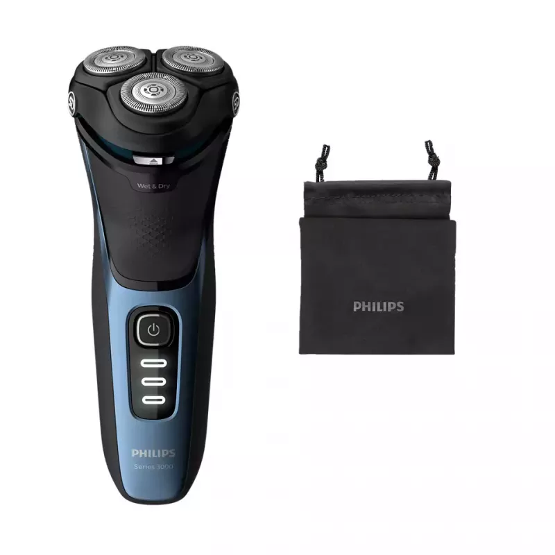 Korea Veil Secure Cumpara Aparat de ras electric PHILIPS S323252, Rotativ, Negru, Albastru in internet magazinul Fantastic.MD Korea Veil Secure Cumpara Aparat de ras electric PHILIPS S323252, Rotativ, Negru, Albastru in internet magazinul Fantastic.MD