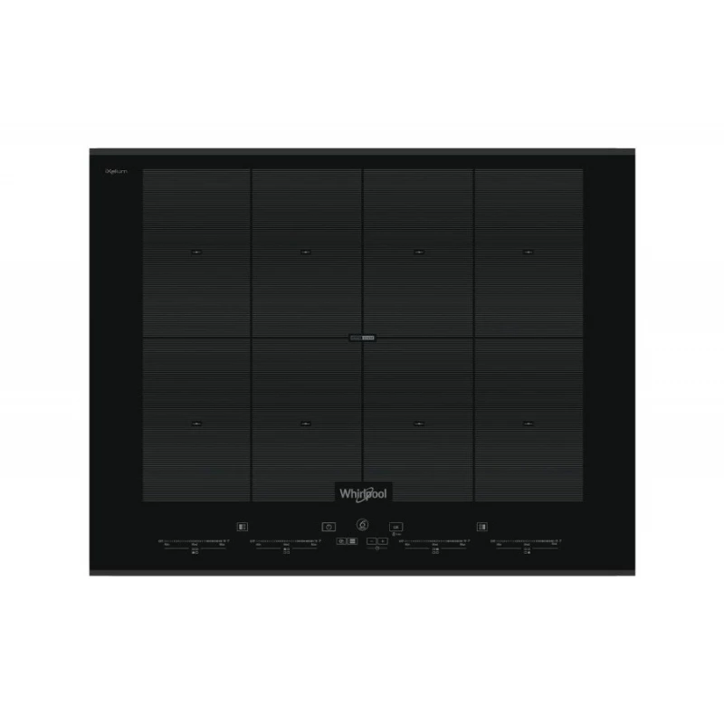 Plita incorporabila cu inductie WHIRLPOOL SMO 658C/BT/IXL, 4 arzatoare, Vitroceramica, Control sensor, Negru