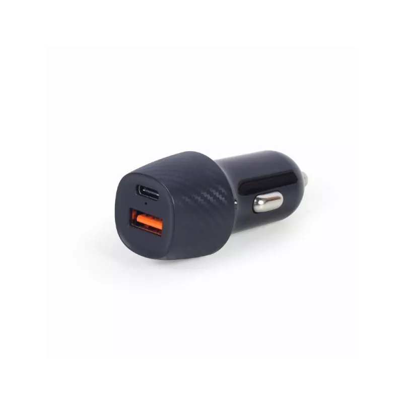 Incarcator masina GEMBIRD TA-U2QC3-CAR-01,2-PORT USB CAR FAST CHARGER, QC3.0, 36 W, BLACK