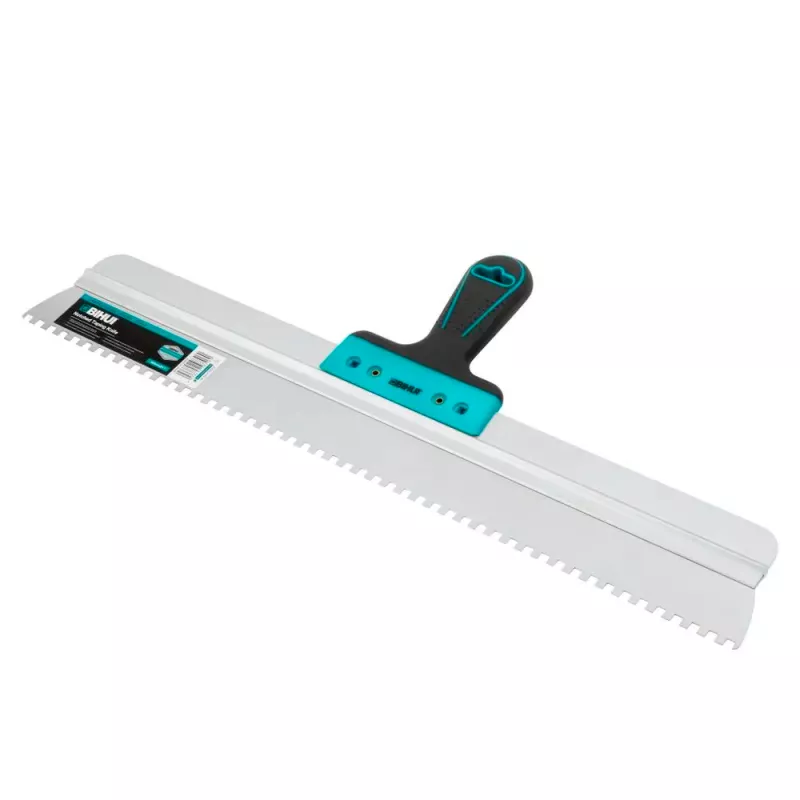 Spaclu pentru pereti NovumGr ШПАТЕЛЬ ЗУБЧАТЫЙ НЕРЖ. 600MM ЗУБ 6*6MM BIHUI PTKNQ6