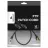 Patchcord GEMBIRD PP6-0.5M/BK,  Cat.6, UTP, 0.5m