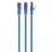 Patchcord GEMBIRD PP6-1M/B,  CAT.6, UTP, 1 m