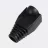 Statie de lucru Hipro Boot cap for RJ-45,  black,  UTP cat.5 modular plug,   100 pcs/
