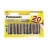 Батарейка PANASONIC ALKALINE Power (LR6REB/20BW), AA, 20pcs
