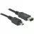 Cablu FireWire F UC5002, 6P-4P,  1, 8M,  Black
