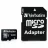 Card de memorie VERBATIM 44082, MicroSD 16GB, Class 10,  SD adapter