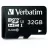 Card de memorie VERBATIM 44083, MicroSD 32GB, Class 10,  SD adapter