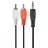 Cablu audio GEMBIRD CCA-458-1.5M, 3.5mm stereo to RCA plug, 1, 5 m