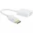 Кабель видео GEMBIRD A-DPM-DVIF-002-W, DP to DVI, Display port, 10 cm, White