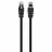 Патчкорд Cablexpert PP12-0.25M/BK, UTP, 0.25m