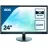 Monitor AOC M2470SWH, 23.6 1920x1080, MVA VGA,  HDMI SPK VESA