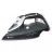 Fier de calcat VITEK VT-8304, Talpa Ultra care,  2400 W,  Jet de abur 140 g, min,  350 ml,  Negru,  Gri