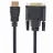 Cablu video GEMBIRD CC-HDMI-DVI-0.5M, HDMI-DVI, male-male,  0.5m