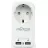 Sursa de alimentare PC ENERGENIE EG-ACU2-01-W, USB charger, Out:5V,  2.1A,  CEE 7,  4,  In: Schuko CEE 7,  4,  White