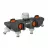Conector cu filet pentru robinet GARDENA 4 cai