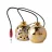 Boxa Puro Christmas ball,  gold with Xmas sock pack (SPXMASGOLD2), Portable
