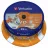 Диск VERBATIM DataLifePlus DVD+R AZO 4.7GB 16X MATT SILVER SURFAC - Spindle 25pcs. (43500)
