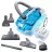 Aspirator cu filtru aqua THOMAS MISTRAL XS, 325 W, 1700 W, 2 l, HEPA, 81 dB, Albastru deschis, Gri