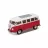 Jucarie WELLY 1:24 T1 BUS (RED)