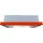 Hota BACKER HCL 602M ACR ORANGE  SLIDER, 550  m³/h,  2 motoare,  60 cm,  Filtru din aluminiu absorbant de grasimi, Orange