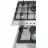 Plita incorporabila cu gaz BACKER PG7051 X INOX, 5 arzatoare,  Arzator Wok,  Inox,  Aprindere electrica,  Inox