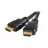 Cablu video Brackton Cable HDMI 10m - Brackton(Zignum) Basic K-HDE-SKB-1000.B,  10 m,  High Speed HDMI® Cable with Ethernet,  male-male,  with gold plated contacts,  double shielded,  with dust caps