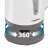 Ceainic electric Aurora AU3334, 1.8 l,  2200 W,  Plastic,  Alb,  Gri