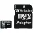 Card de memorie VERBATIM 44081, MicroSD 8GB, Class 10,  SD adapter