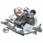 Пылесос с аквафильтром THOMAS Parkett Prestige XT, 1700 Вт, 2,6 л, Aqua-Box, 81 Гц, Серый