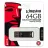 USB flash drive KINGSTON DataTraveler Elite G2 Black DTEG2/64GB, 64GB, USB3.1