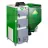 Cazan pe combustibil solid DREWMET ECO-PRIM KOMPACT 12 KW 1.3 U, 12 kW,  100 m2,  Control mecanic,  Gri,  Verde,  Alb