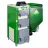 Cazan pe combustibil solid DREWMET ECO-PRIM KOMPACT 12 KW 1.3 U, 12 kW,  100 m2,  Control mecanic,  Gri,  Verde,  Alb