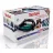 Fier de calcat Tefal FV9785, 3000 W, 55 g/min, 230 g/min, 350 ml, Talpa Durilium Airglide Autoclean, Negru, Turcoaz