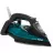 Fier de calcat Tefal FV9785, 3000 W, 55 g/min, 230 g/min, 350 ml, Talpa Durilium Airglide Autoclean, Negru, Turcoaz