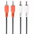 Кабель аудио Cablexpert CCA-2R2R-6, RCA*2 - RCA*2, 1.8m