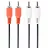 Кабель аудио Cablexpert CCA-2R2R-6, RCA*2 - RCA*2, 1.8m