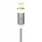 Cablu USB Cablexpert Cable for Apple Lightning/USB2.0,  1.0m Magnetic plugs,  Silver,  Cablexpert,  CC-USB2-AMLM3-1M -