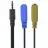 Cablu audio Cablexpert CCA-417 3.5 mm 4-pin plug to 3.5 mm stereo + microphone sockets adapter cable,  20cm,  Black -