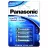 Baterie PANASONIC EVOLTA,  LR03EGE/4BP, AAA, 4pcs