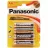 Baterie PANASONIC ALKALINE Power AA Shrink*4,  Alkaline,  LR6REB/4P