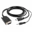 Cablu video Cablexpert A-HDMI-VGA-03-6, HDMI, VGA+3.5mm jack, male-male,  1.8m