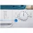 Стиральная машина Indesit BWSA 61253 W EU, Узкая,  6 кг,  1200 об, мин,  16 программ,  Белый, A+++
