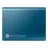 Жёсткий диск внешний Samsung Portable SSD T5 MU-PA250B/WW Blue, 250GB, USB 3.1 Gen2,  Type C =>Type C,  Type A