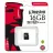 Card de memorie KINGSTON SDCS/16GBSP, MicroSD 16GB, Class 10,  UHS-I,  400x,  Canvas Select