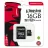 Card de memorie KINGSTON SDCS/16GB, MicroSD 16GB, Class 10,  UHS-I,  400x,  SD adapter,  Canvas Select