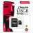 Card de memorie KINGSTON SDCS/128GB, MicroSD 128GB, Class 10,  UHS-I,  400x,  SD adapter,  Canvas Select